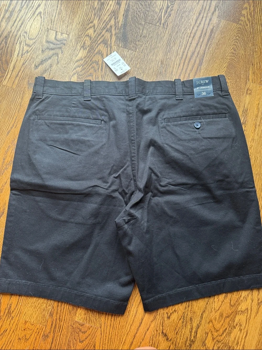 Jcrew black 9” shorts